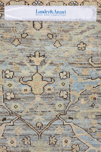 Arabesque Handwoven Tribal Rug, J89283