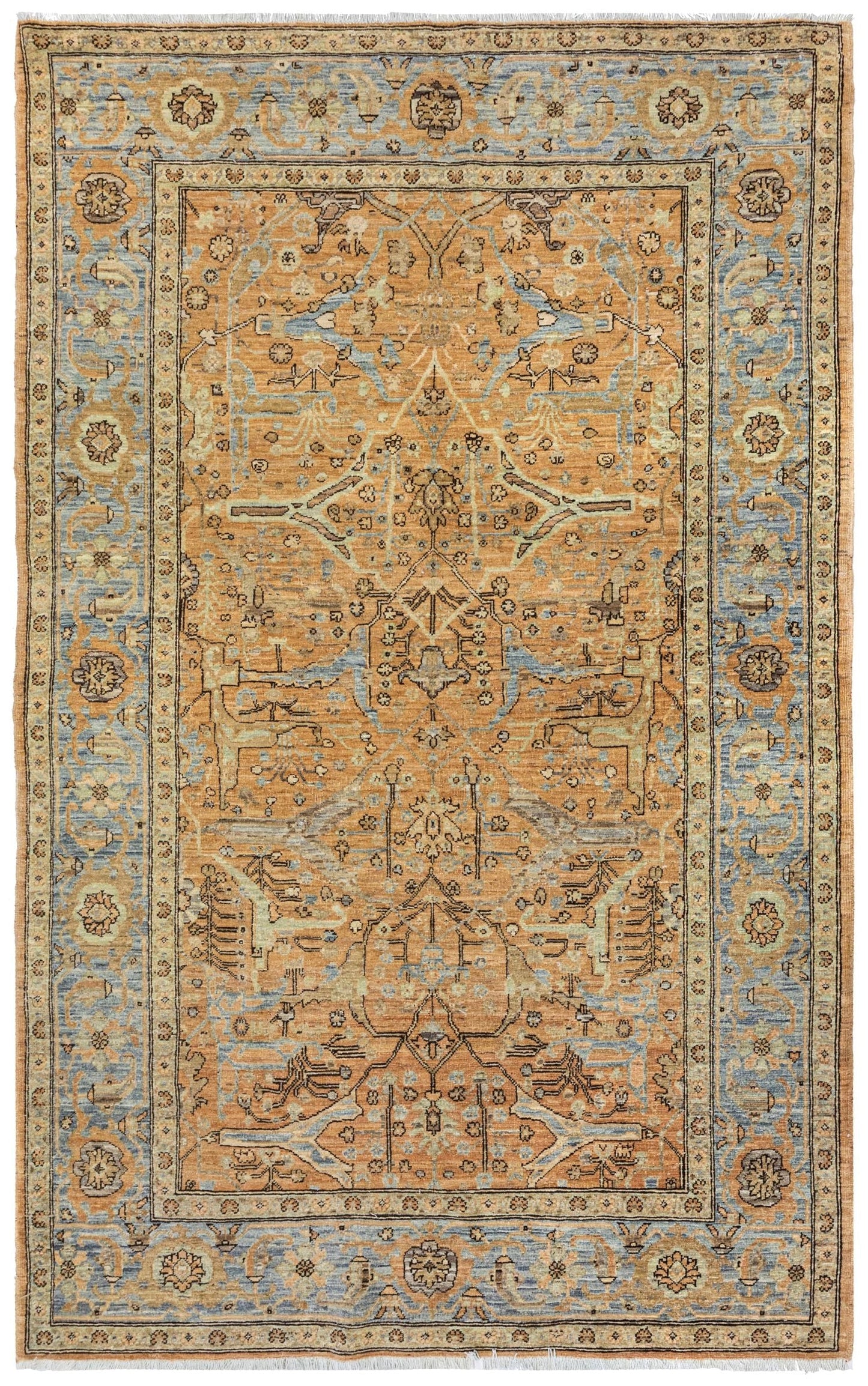 Arabesque Handwoven Tribal Rug