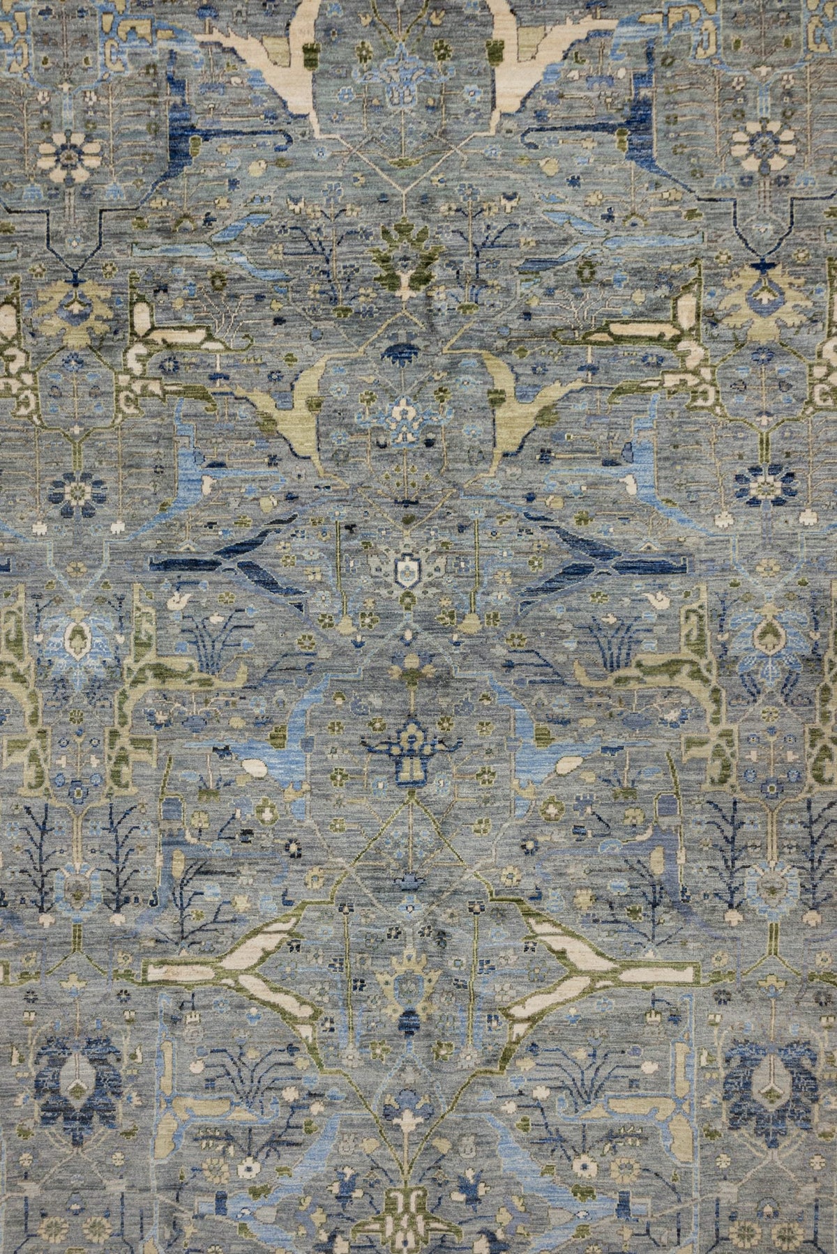 Arabesque Handwoven Tribal Rug, J89313