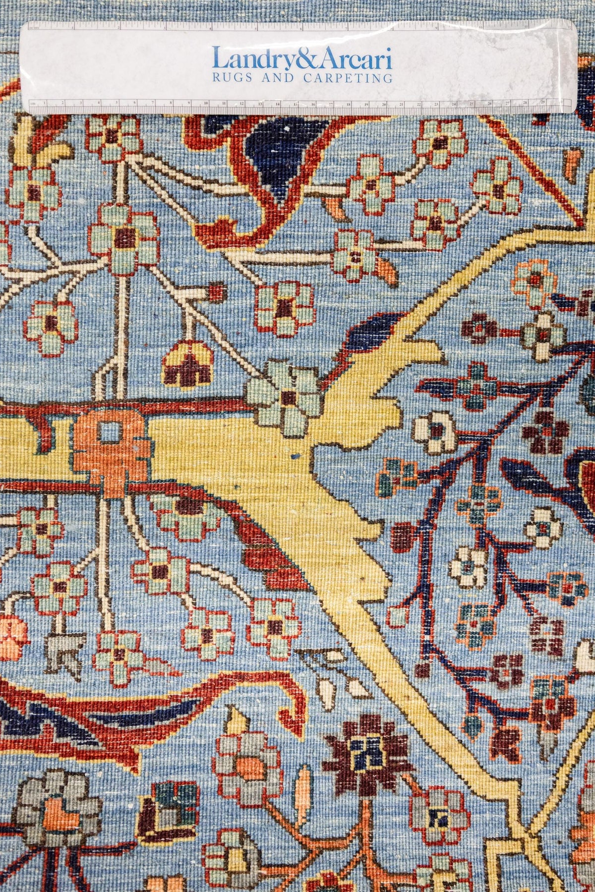Arabesque Handwoven Tribal Rug, J89316