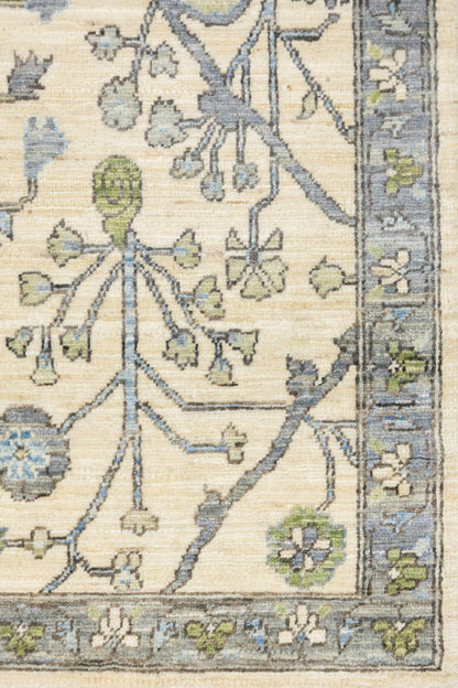Arabesque Handwoven Tribal Rug, J89317