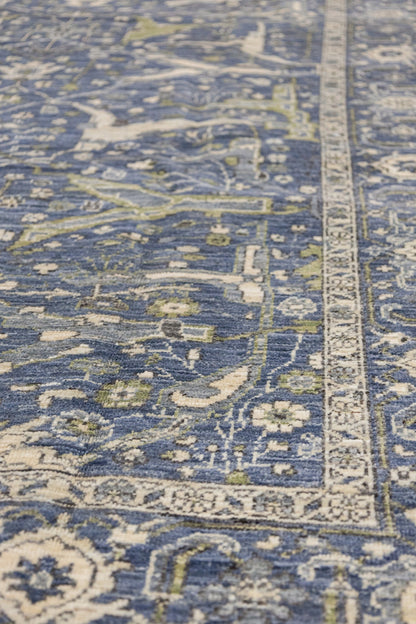 Arabesque Handwoven Tribal Rug, J89340