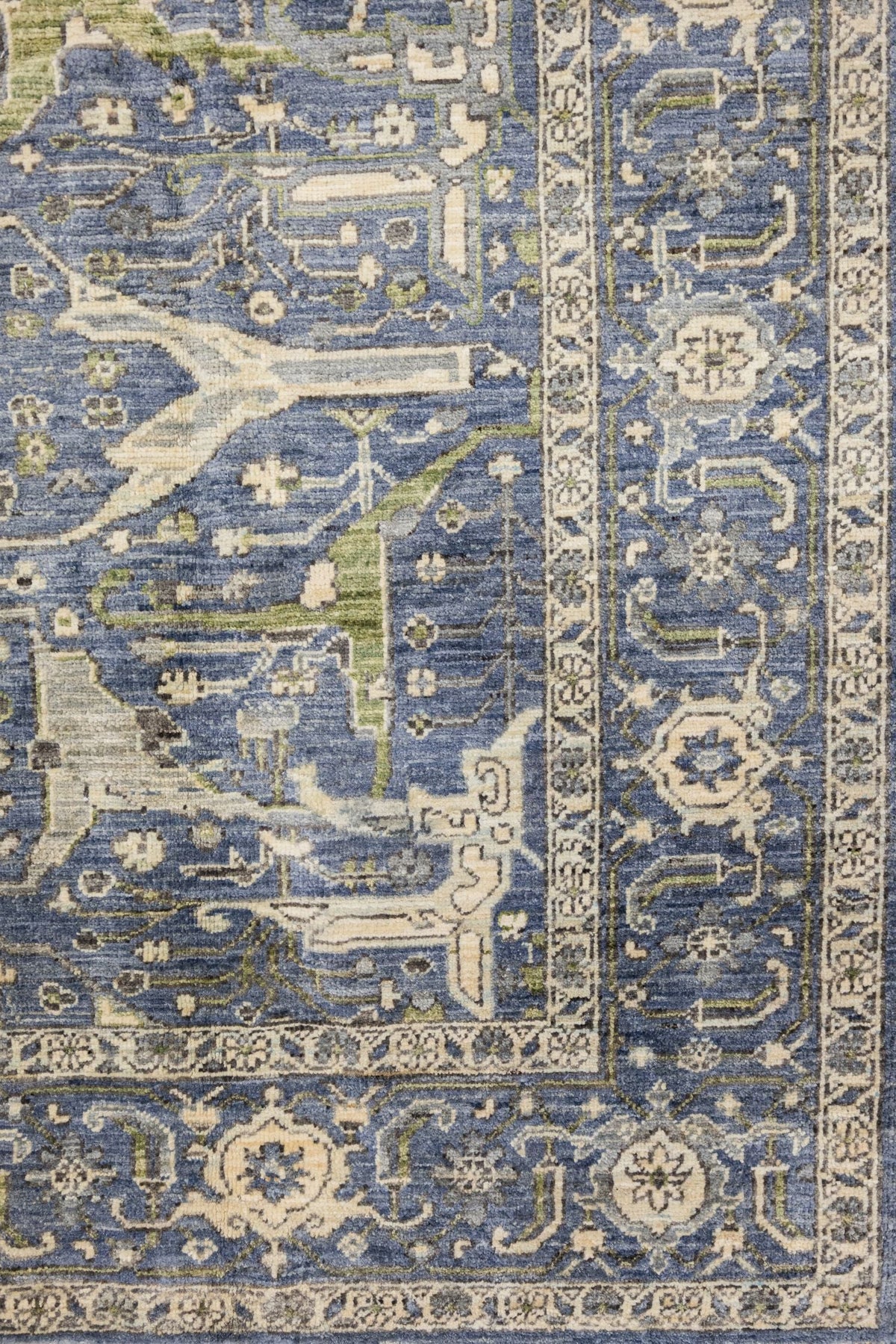 Arabesque Handwoven Tribal Rug, J89340