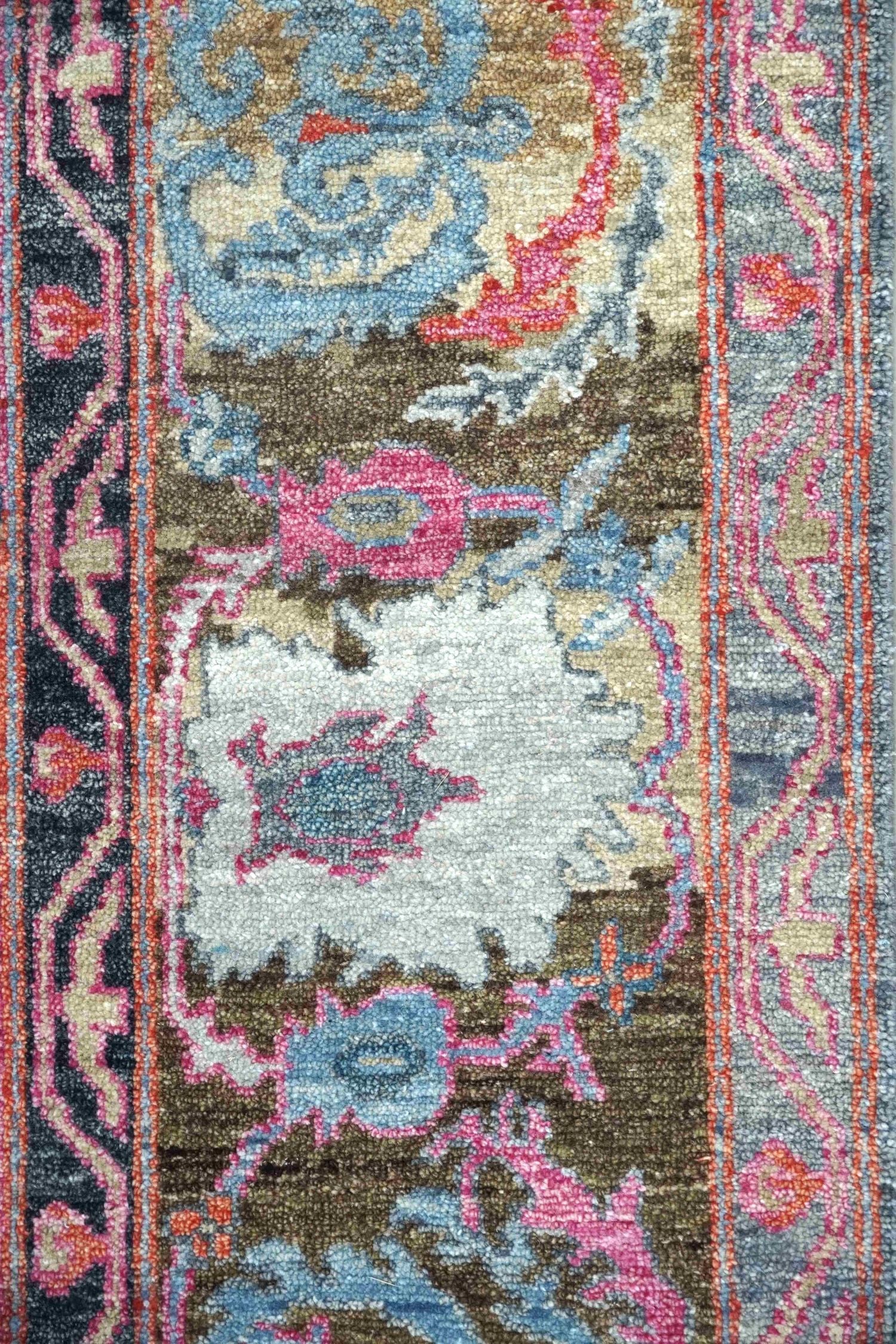 Arabesque Bijar Handwoven Tribal Rug, J70286