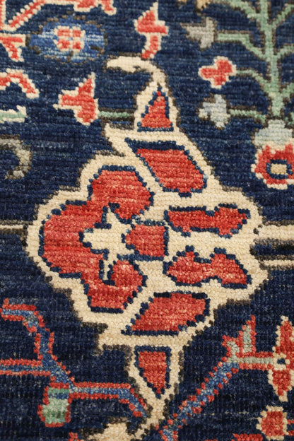 Arabesque Bijar Handwoven Tribal Rug, J74856
