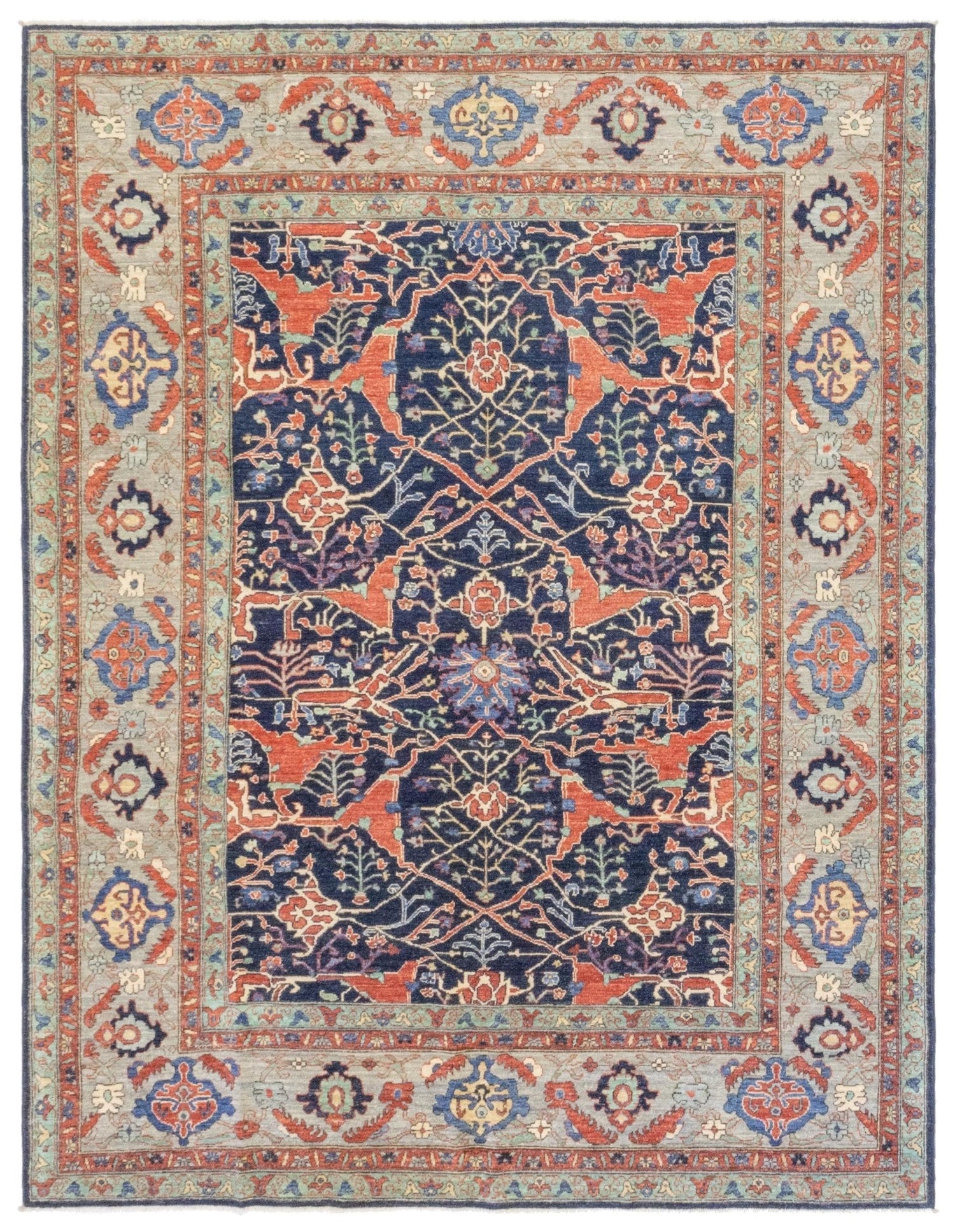 Arabesque Bijar Handwoven Tribal Rug | Landry & Arcari – Landry ...