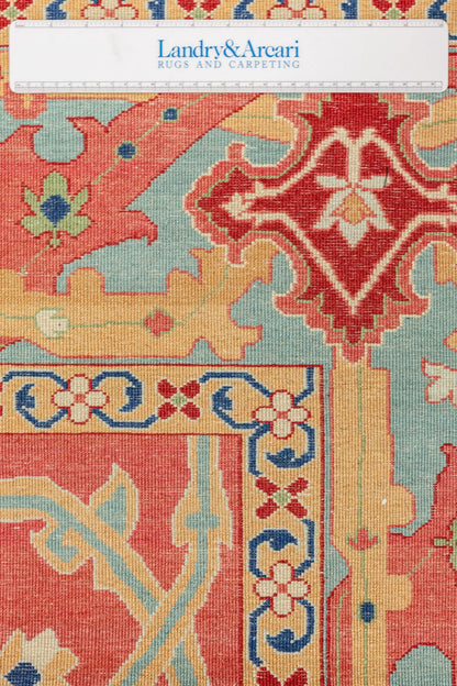 Arabesque Bijar Handwoven Tribal Rug, J74960