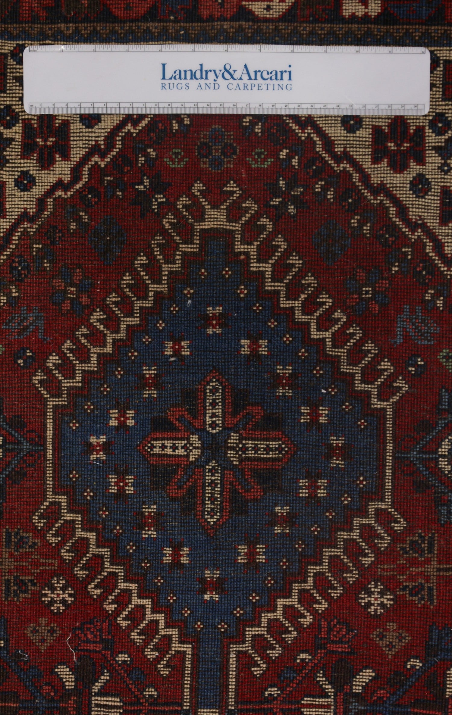 Vintage Ardabil Handwoven Tribal Rug, J72406