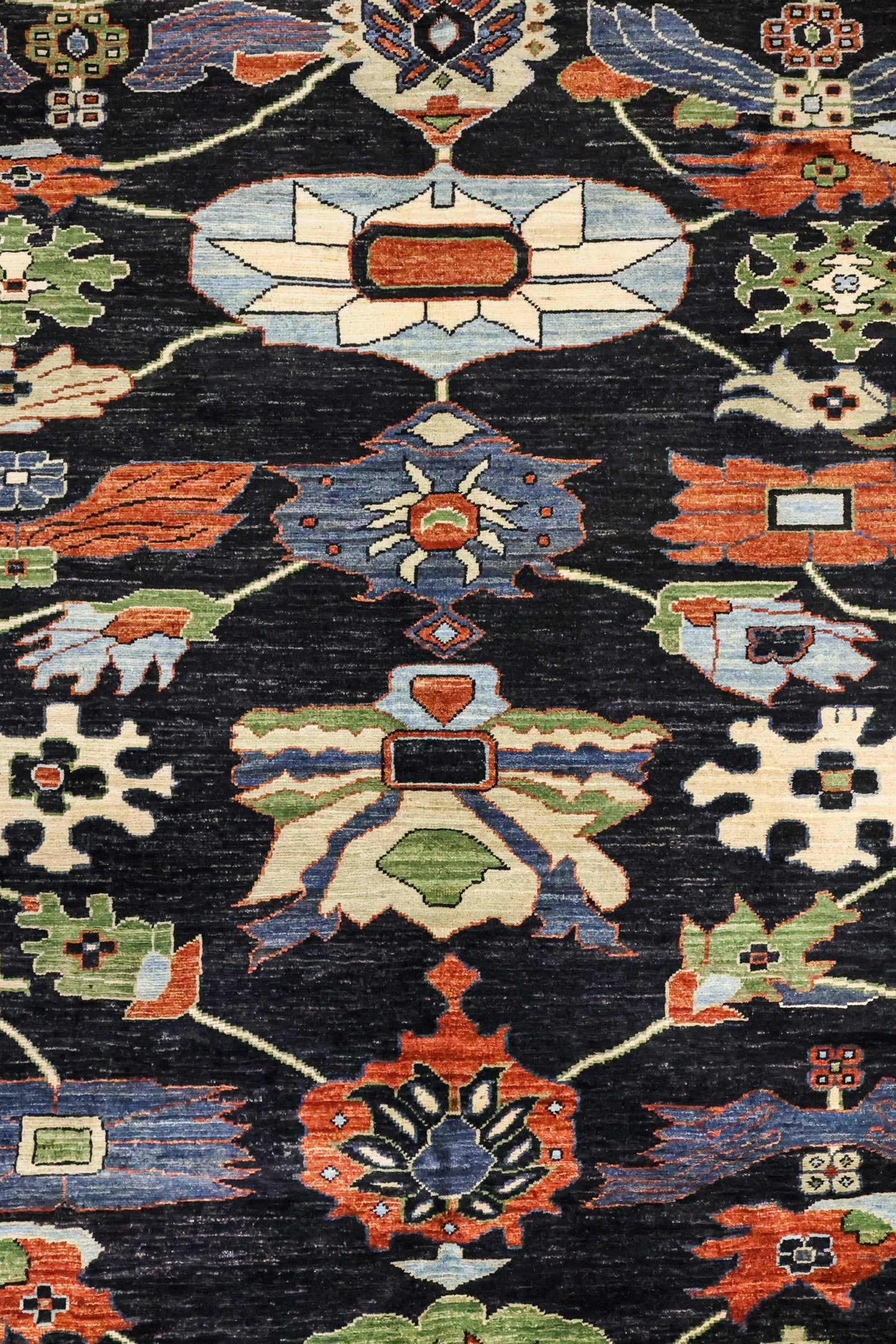 Azeri Handwoven Tribal Rug, J81366