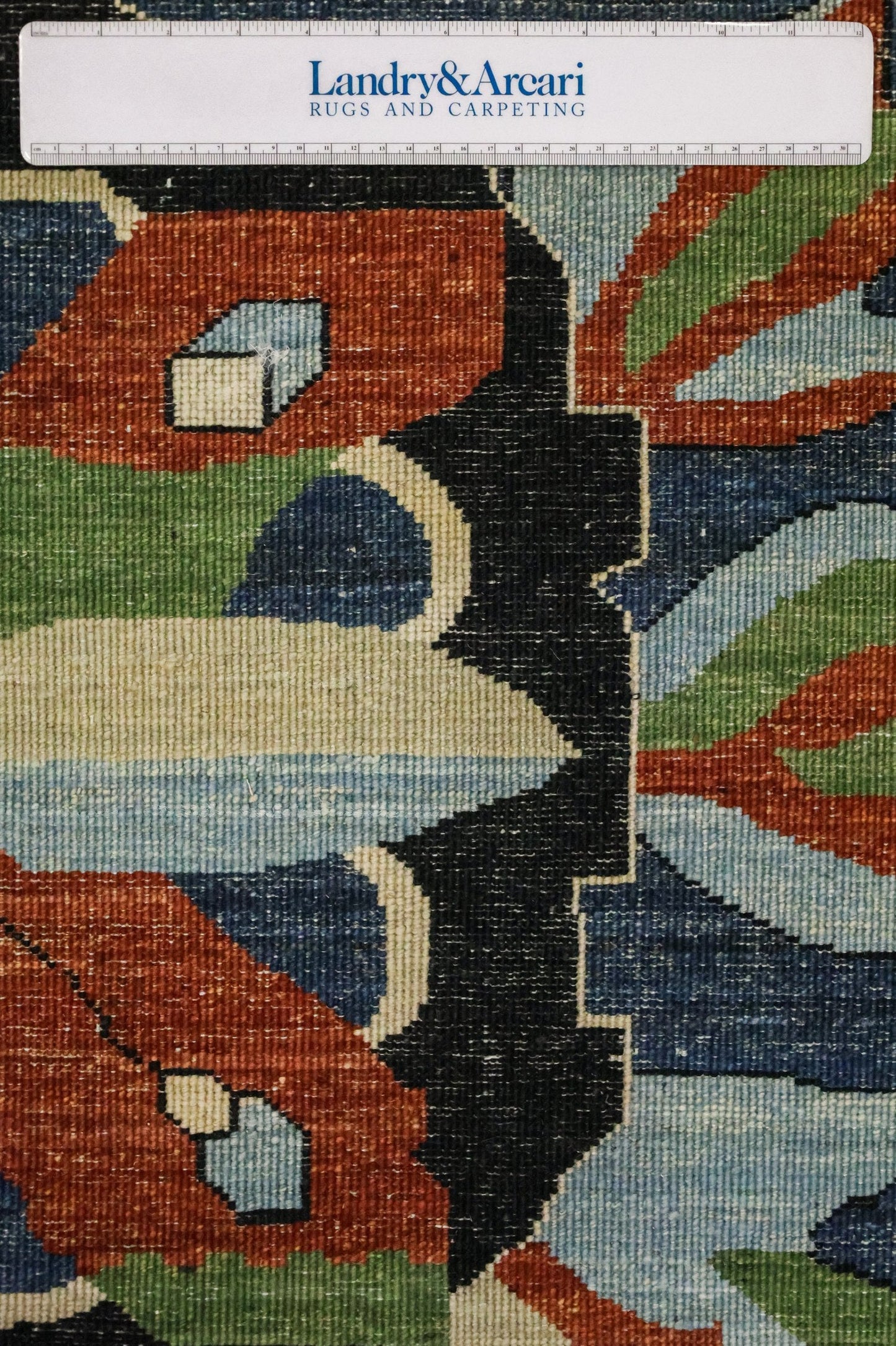 Azeri Handwoven Tribal Rug, J81366