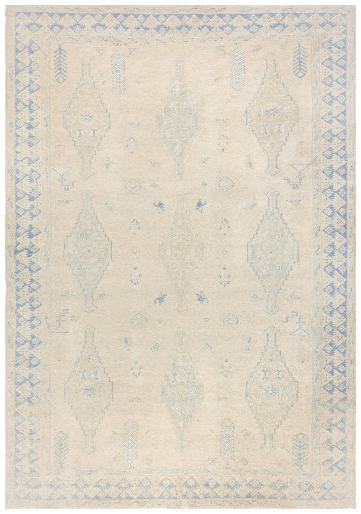Azeri Handwoven Tribal Rug