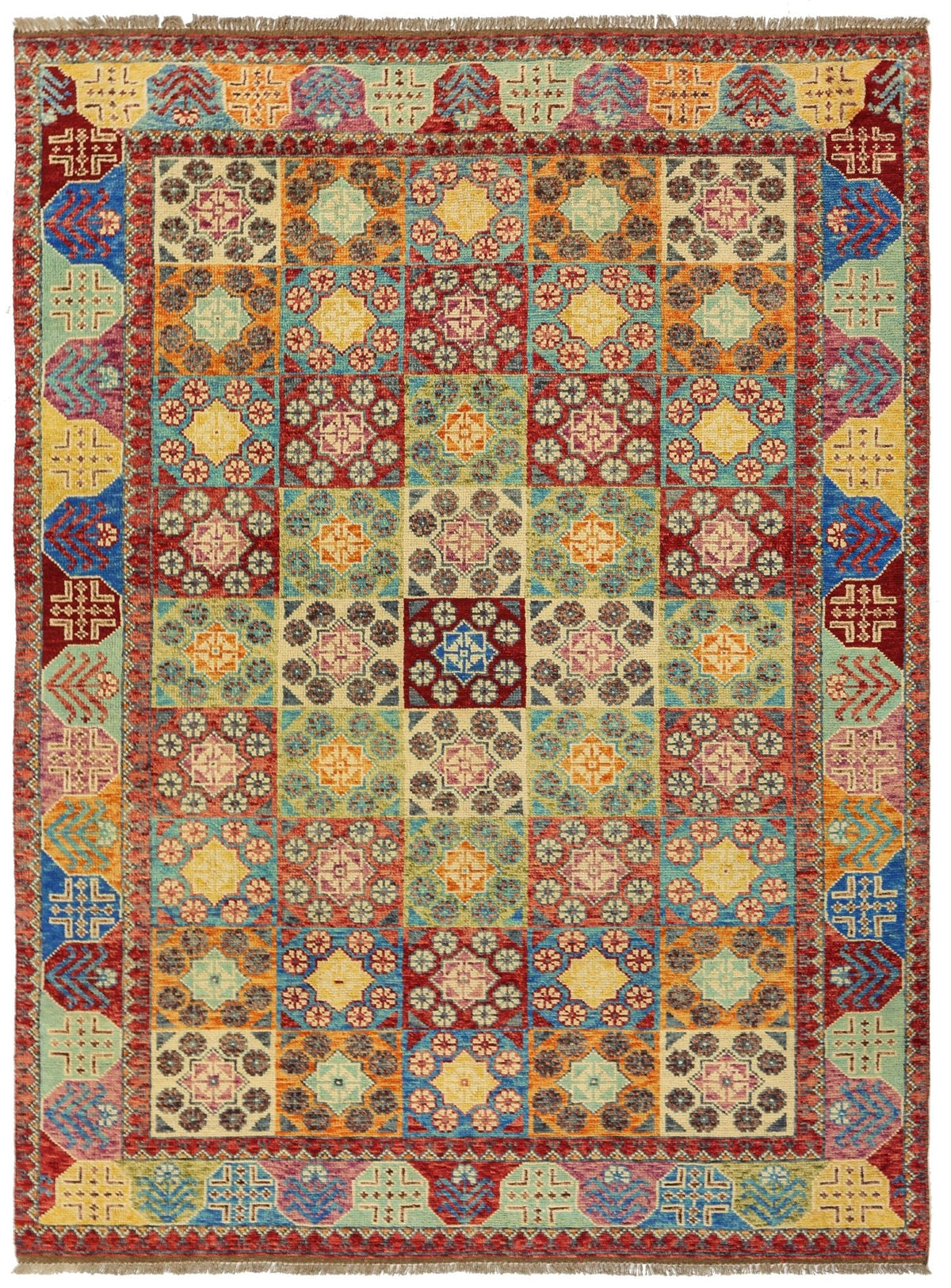 Bakhtiari Handwoven Tribal Rug