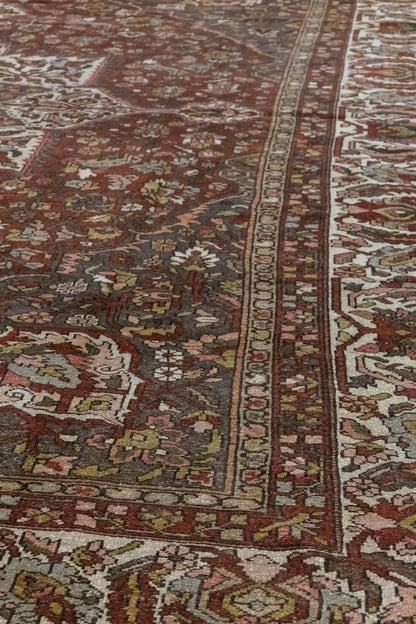 Vintage Bakhtiari Handwoven Tribal Rug, J86266