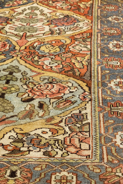 Vintage Bakhtiari Handwoven Tribal Rug, J87224
