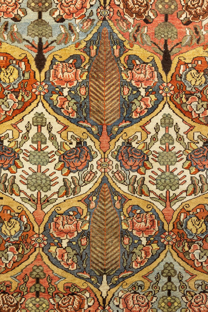 Vintage Bakhtiari Handwoven Tribal Rug, J87224