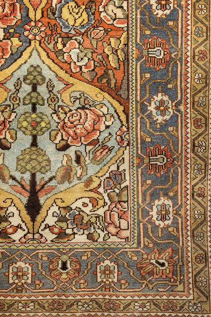 Vintage Bakhtiari Handwoven Tribal Rug, J87224