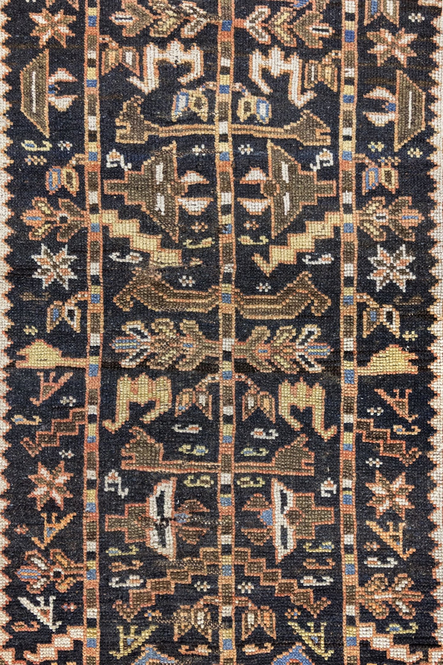 Vintage Bakhtiari Handwoven Tribal Rug, J89124