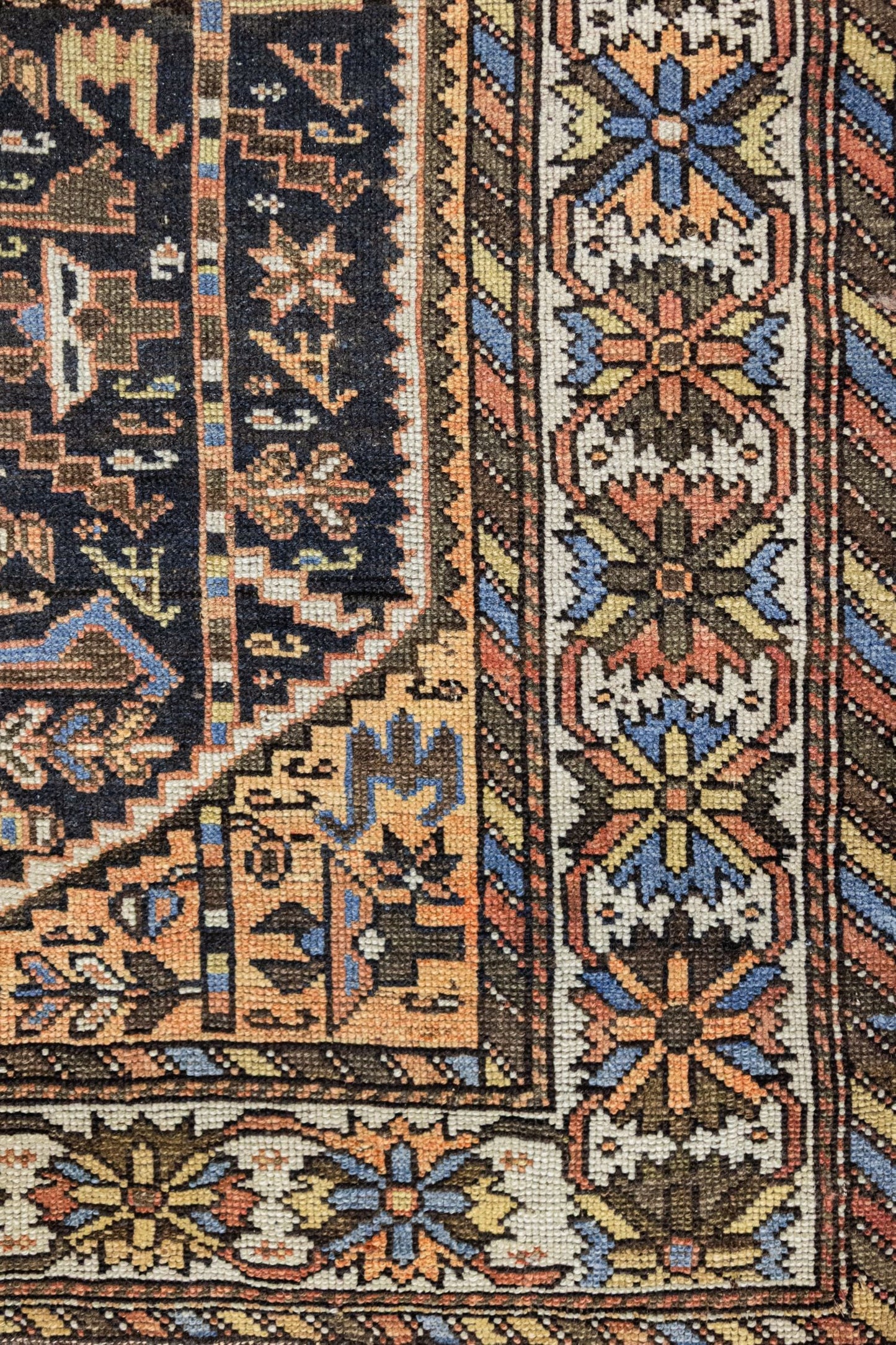 Vintage Bakhtiari Handwoven Tribal Rug, J89124