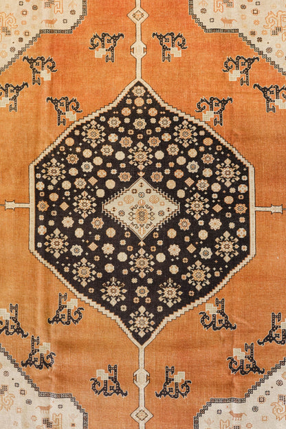 Vintage Bakshaish Handwoven Tribal Rug, J79416