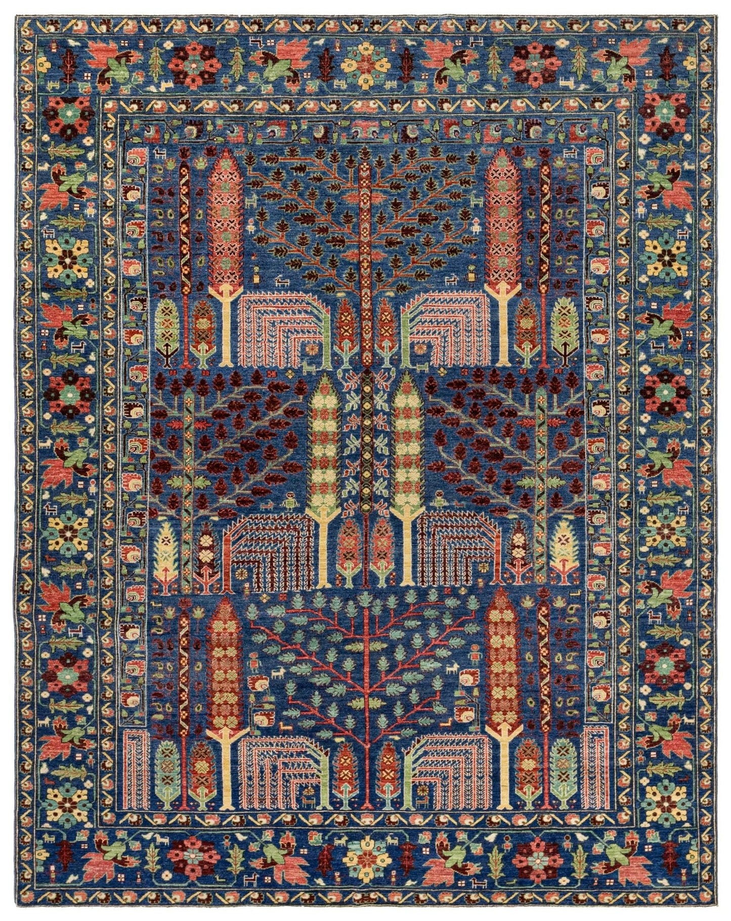  Bakshaish Handwoven Tribal Rug