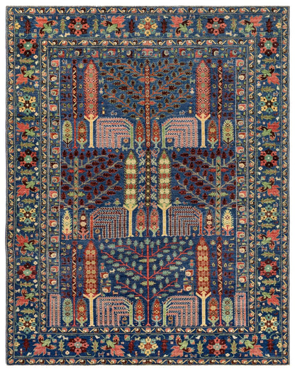  Bakshaish Handwoven Tribal Rug