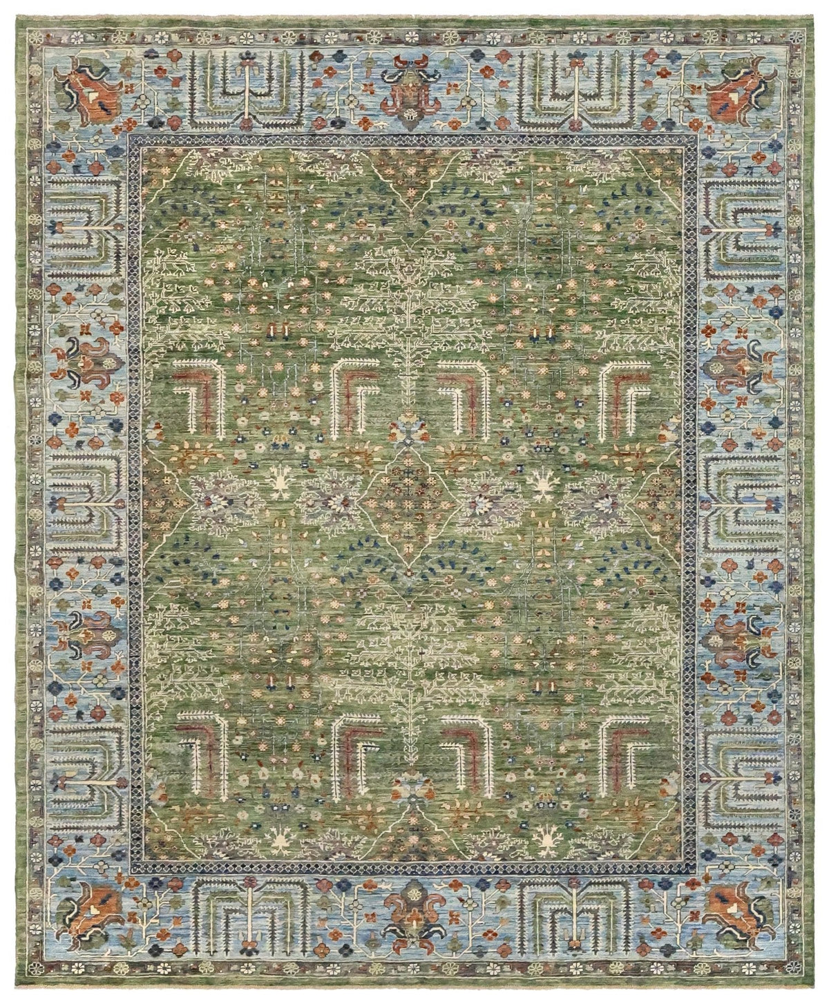 Bakshaish Willow Handwoven Tribal Rug