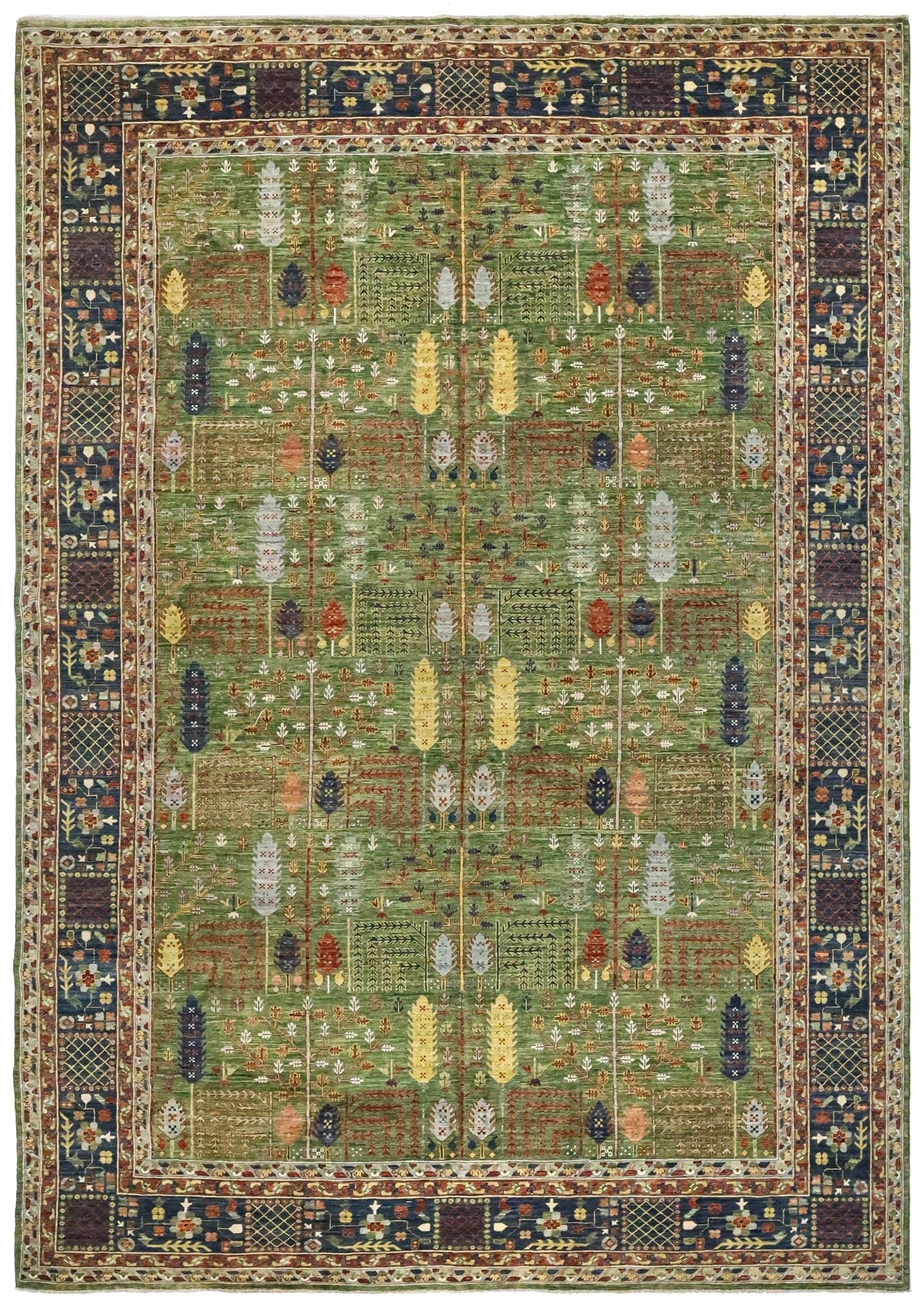 Bakshaish Willow Handwoven Tribal Rug