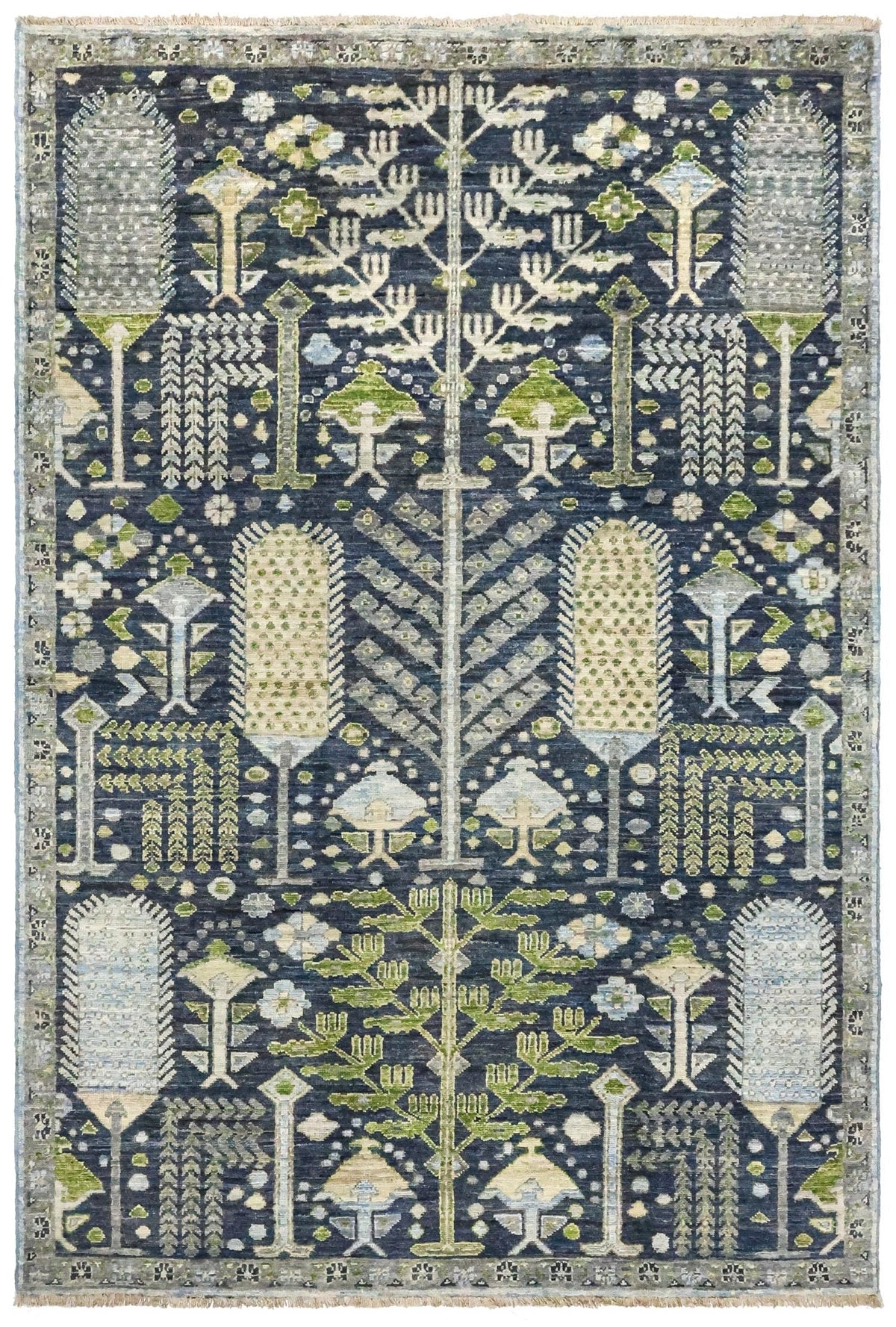 Bakshaish Willow Handwoven Tribal Rug