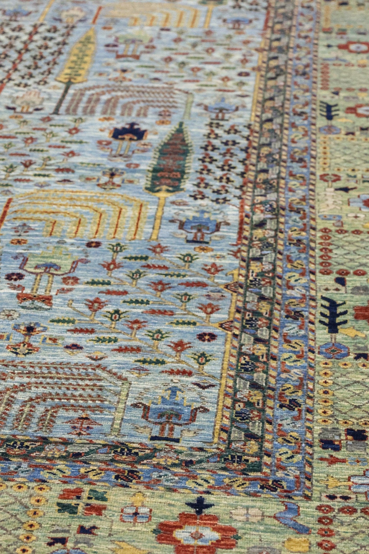 Bakshaish Willow Handwoven Tribal Rug, J81389