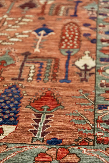Bakshaish Willow Handwoven Tribal Rug, J86063