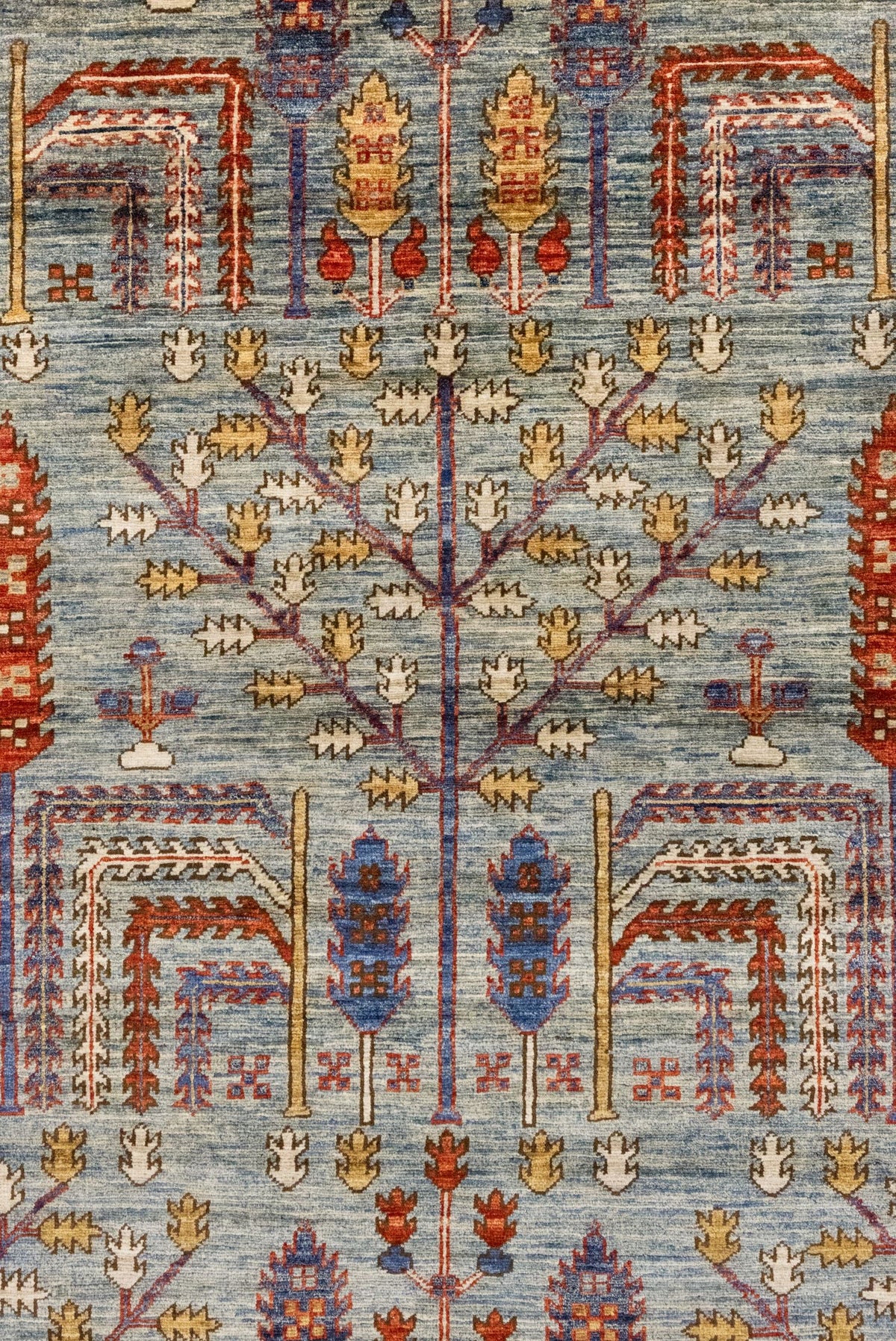 Bakshaish Willow Handwoven Tribal Rug, J86066