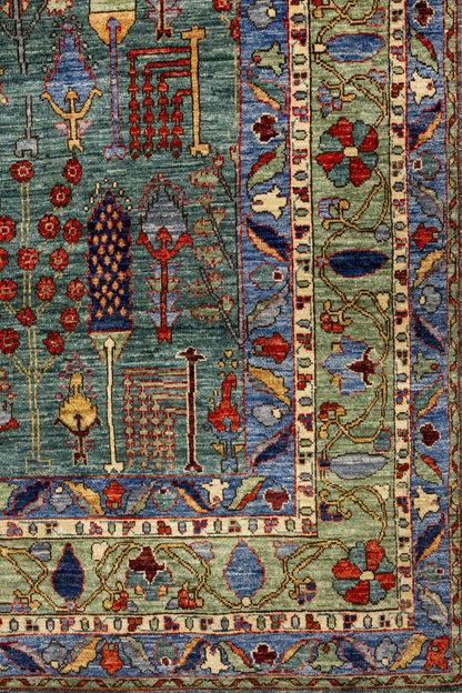Bakshaish Willow Handwoven Tribal Rug, J86082