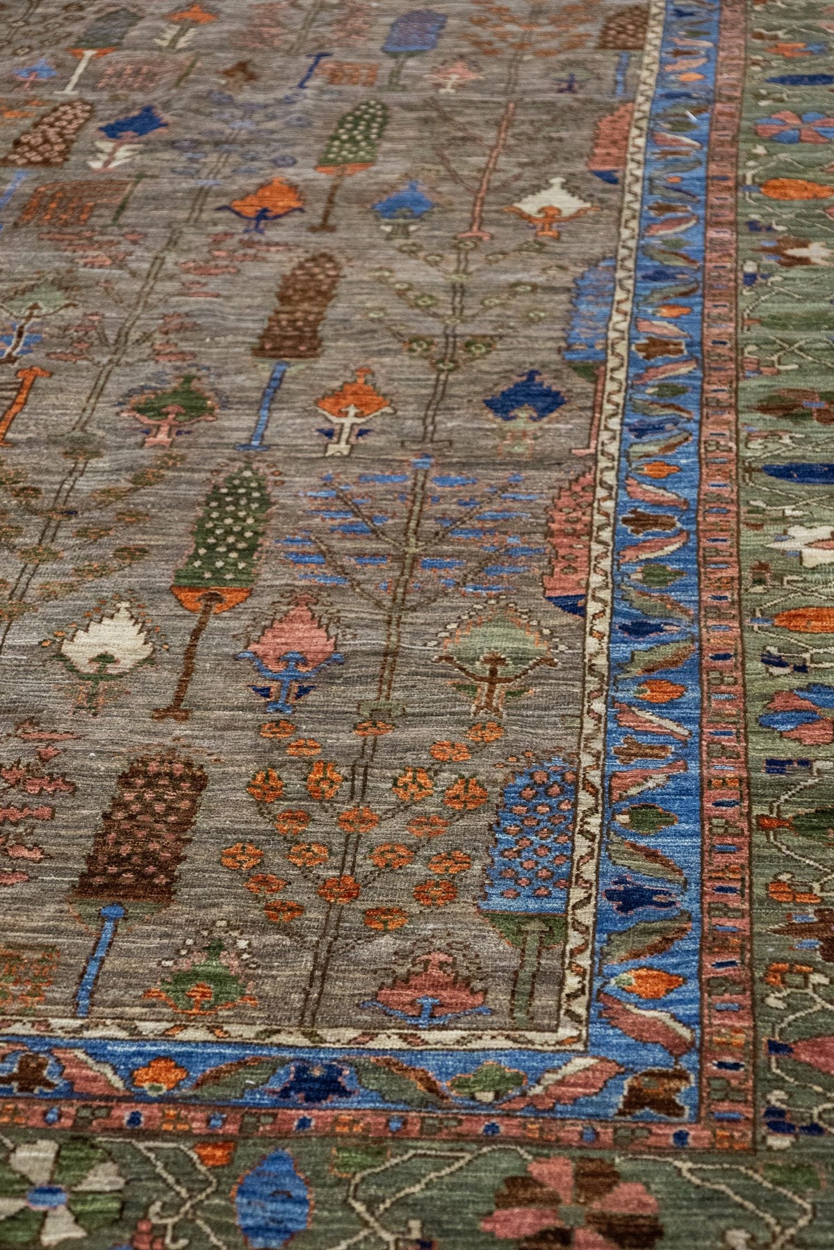 Bakshaish Willow Handwoven Tribal Rug, J86084