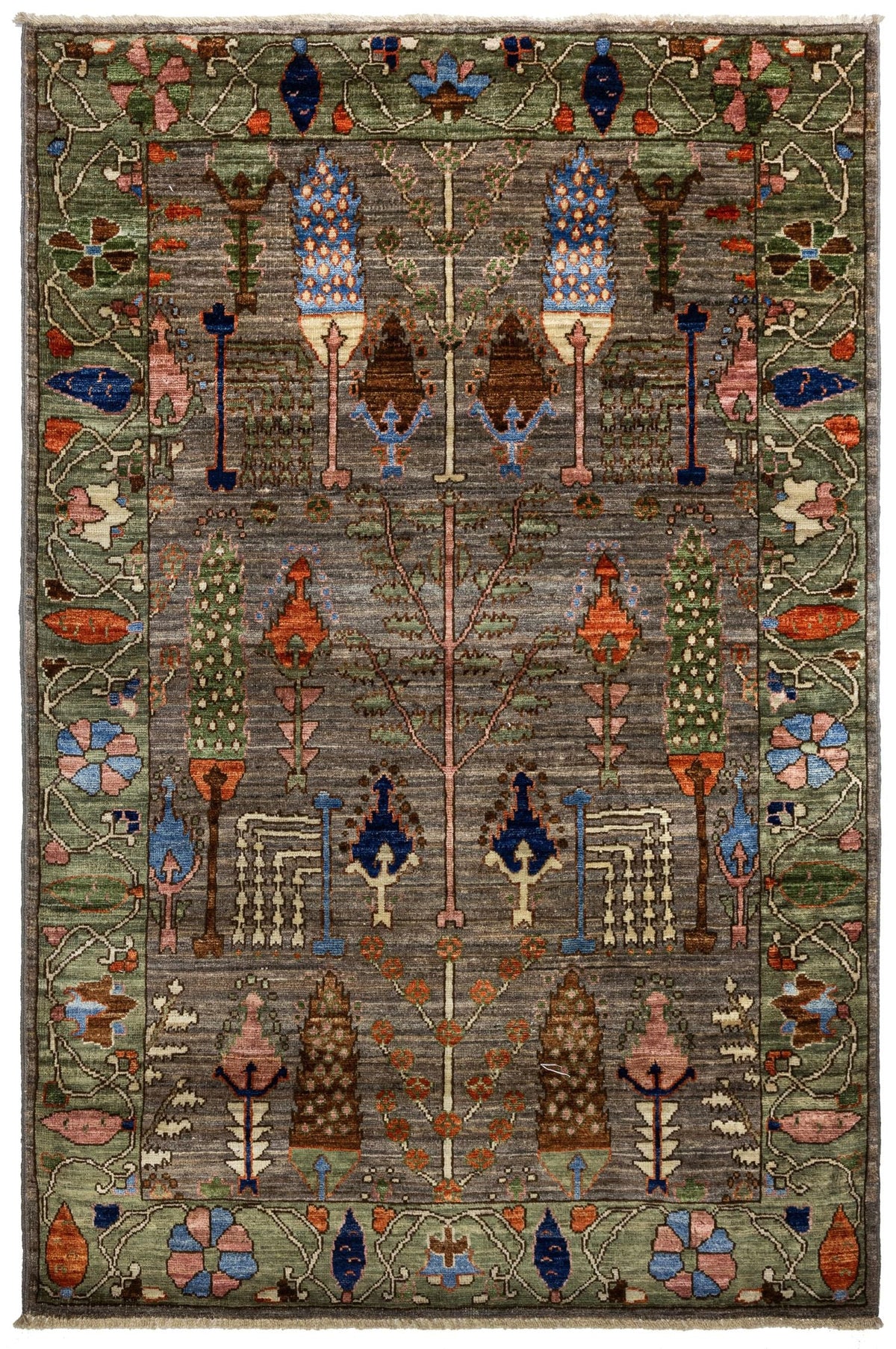 Bakshaish Willow Handwoven Tribal Rug