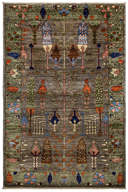 Bakshaish Willow Handwoven Tribal Rug
