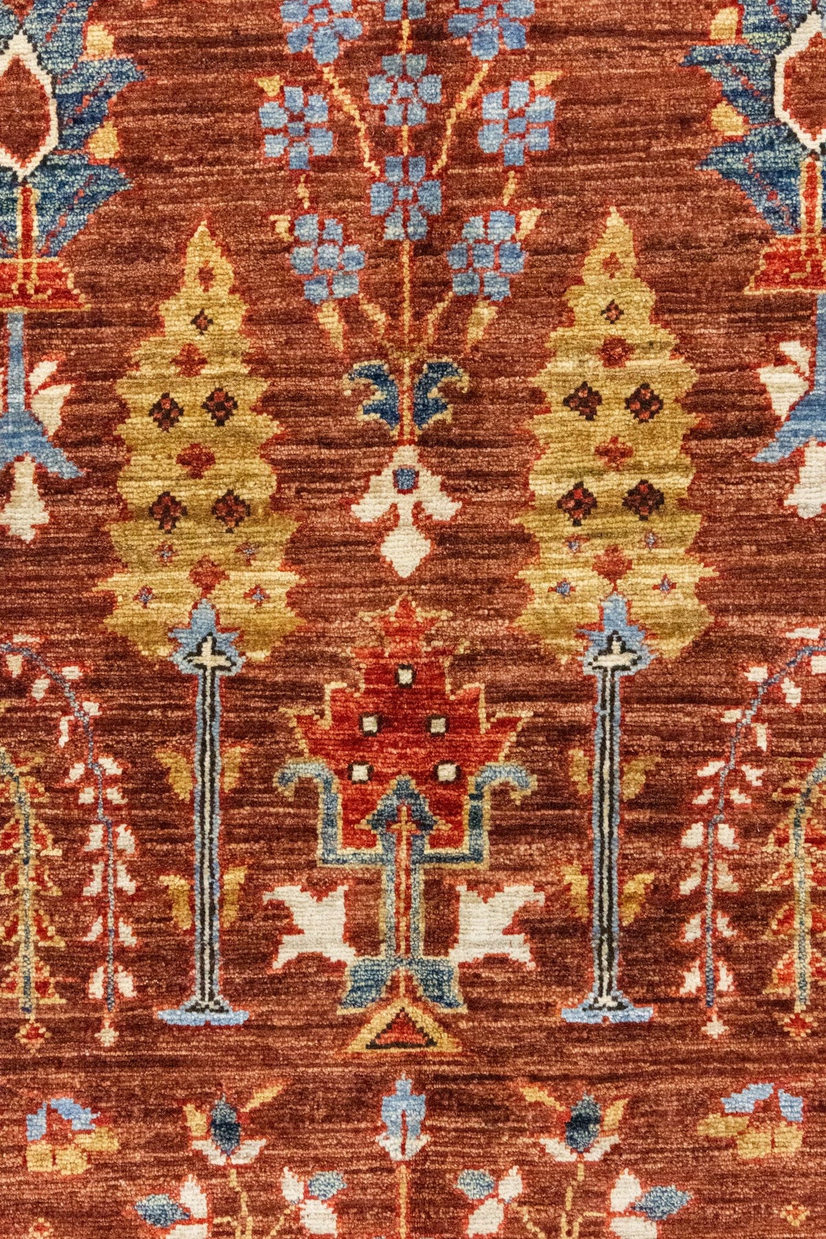 Bakshaish Willow Handwoven Tribal Rug, J86106