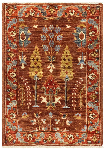 Bakshaish Willow Handwoven Tribal Rug