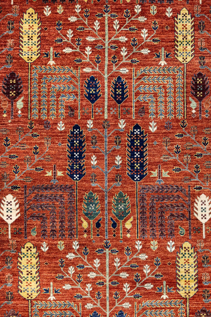 Bakshaish Willow Handwoven TribalRug, J87099