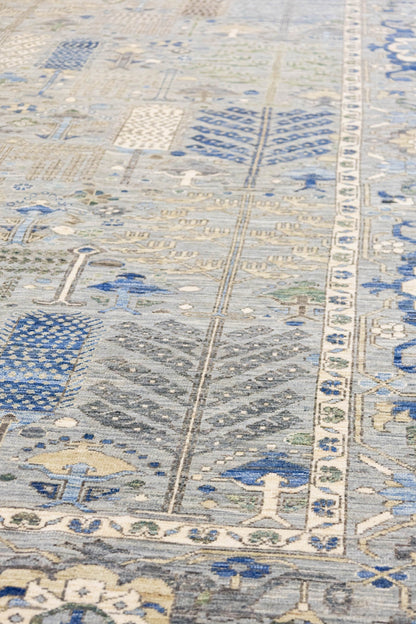 Bakshaish Willow Handwoven Tribal Rug, J87102