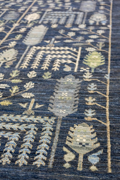 Bakshaish Willow Handwoven Tribal Rug, J87106
