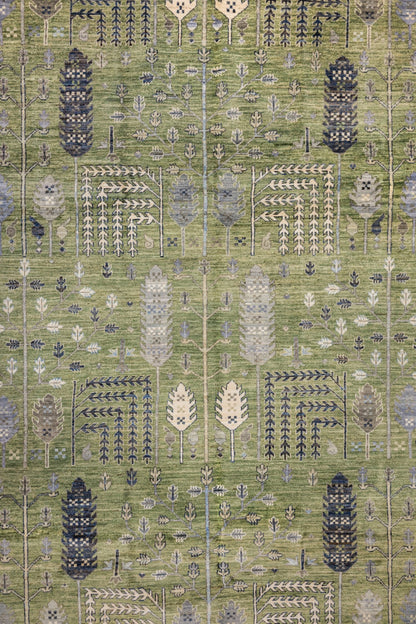 Bakshaish Willow Handwoven Tribal Rug, J89304