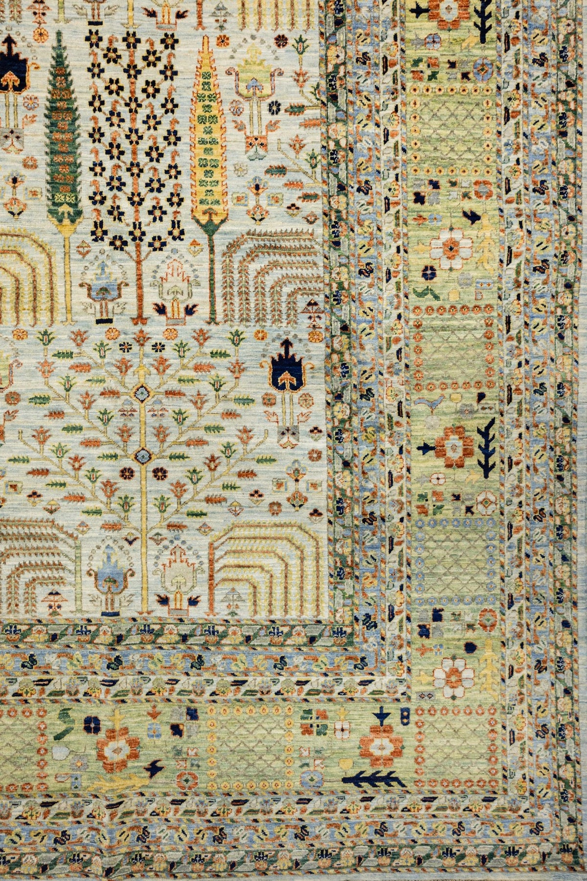 Bakshaish Willow Handwoven Tribal Rug, J89307