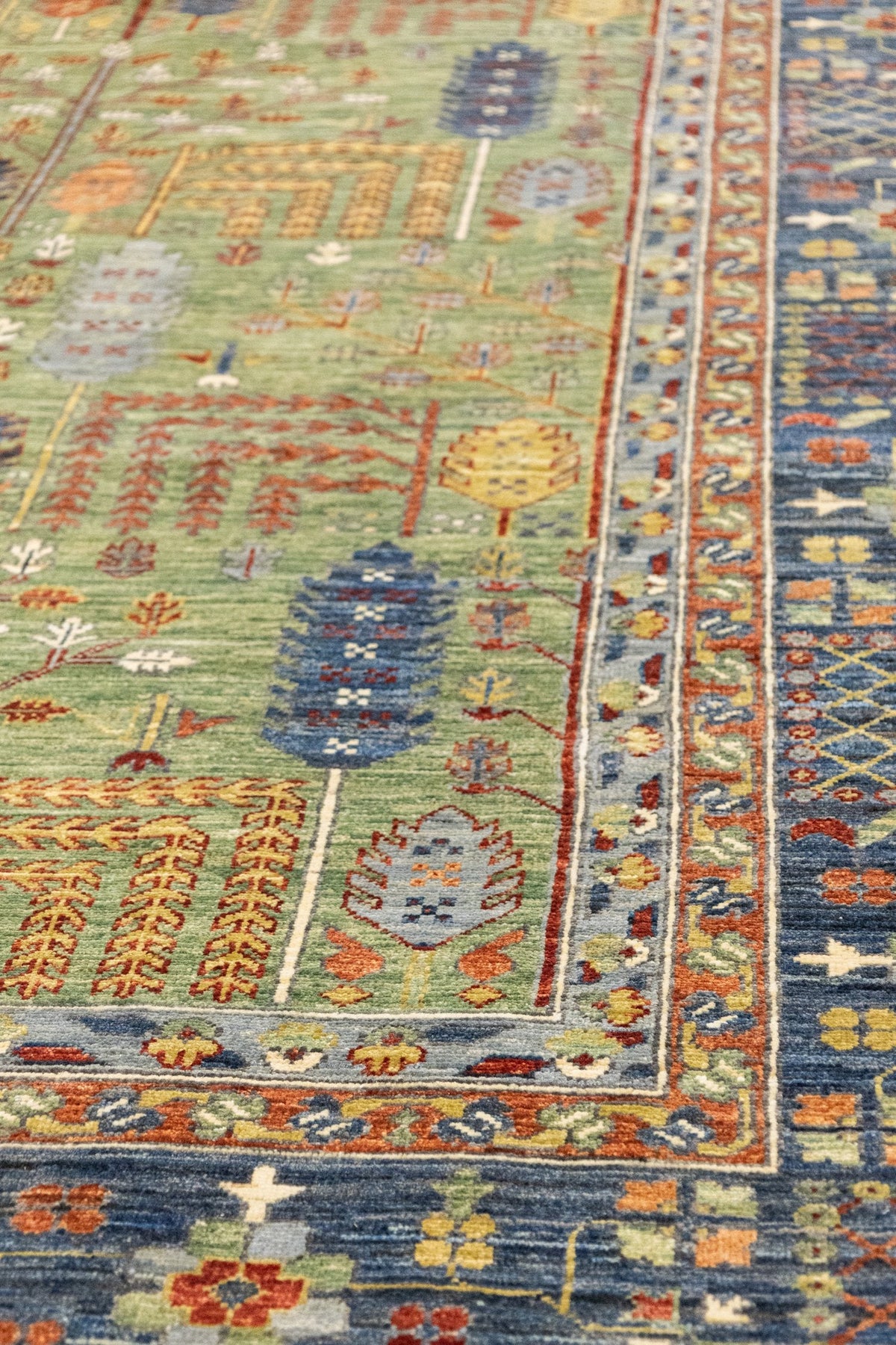 Bakshaish Willow Handwoven Tribal Rug, J89315