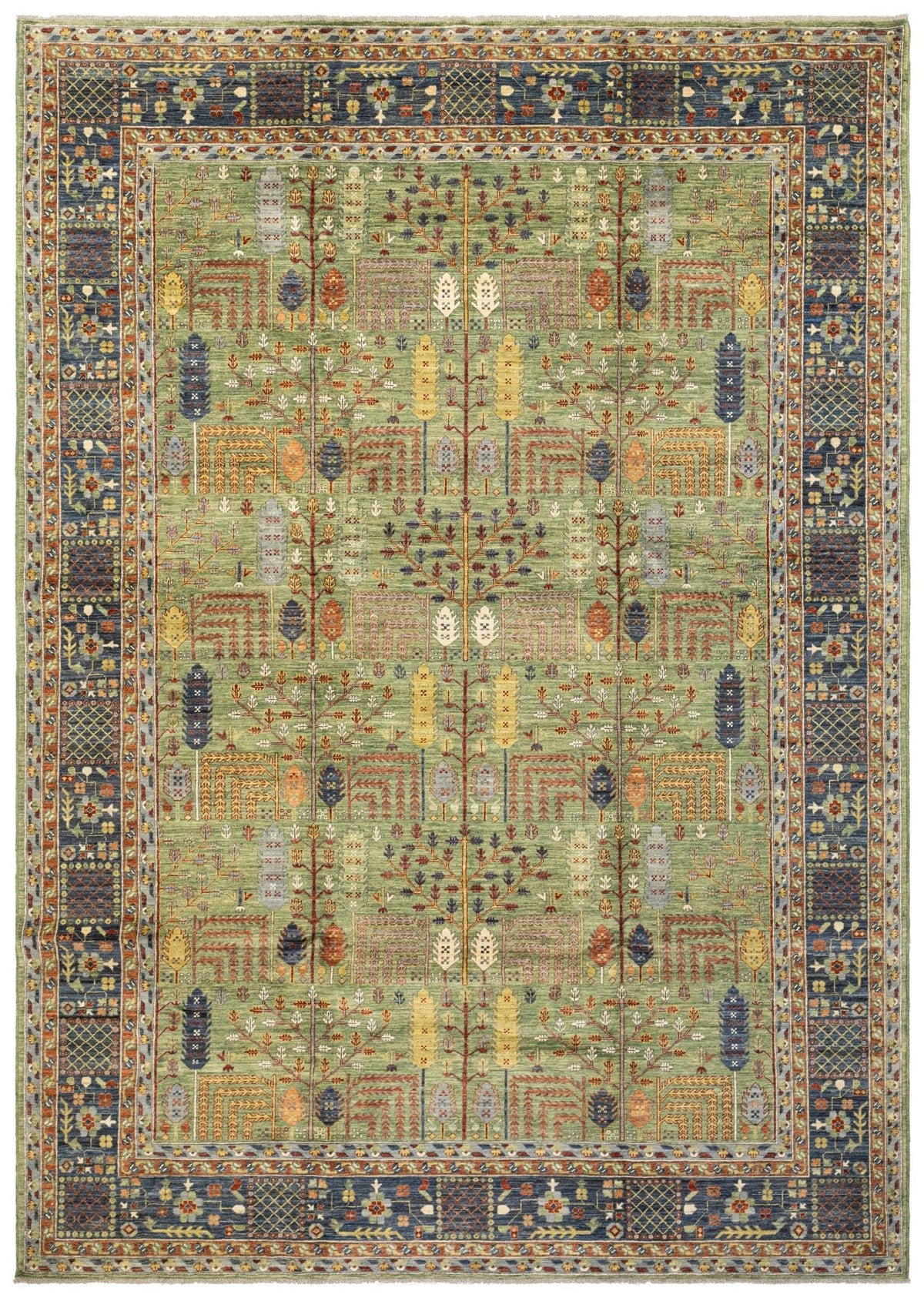 Bakshaish Willow Handwoven Tribal Rug