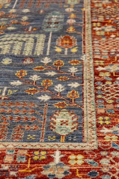 Bakshaish Willow Handwoven Tribal Rug, J89318