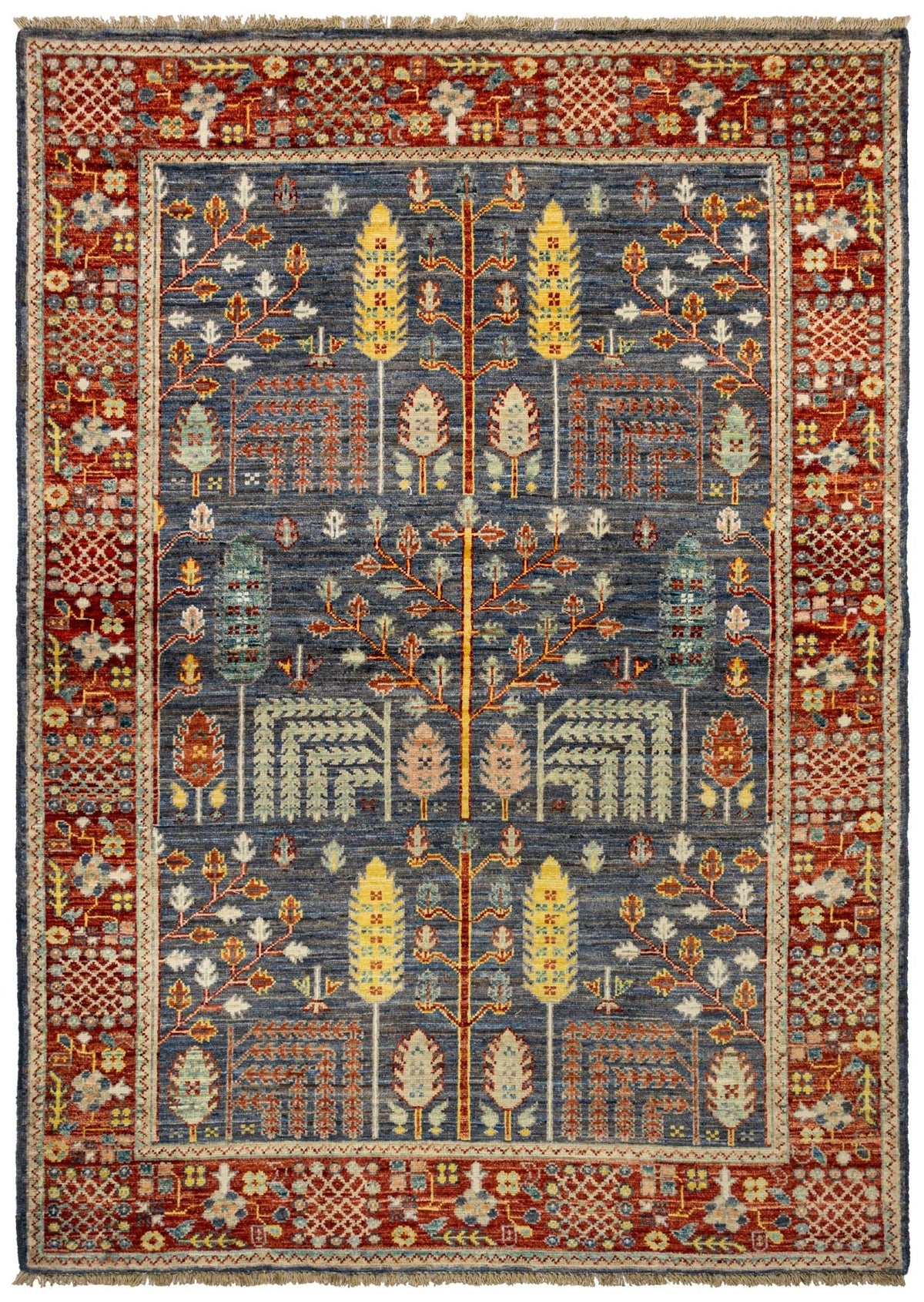 Bakshaish Willow Handwoven Tribal Rug