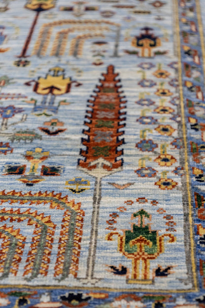 Bakshaish Willow Handwoven Tribal Rug, J89321