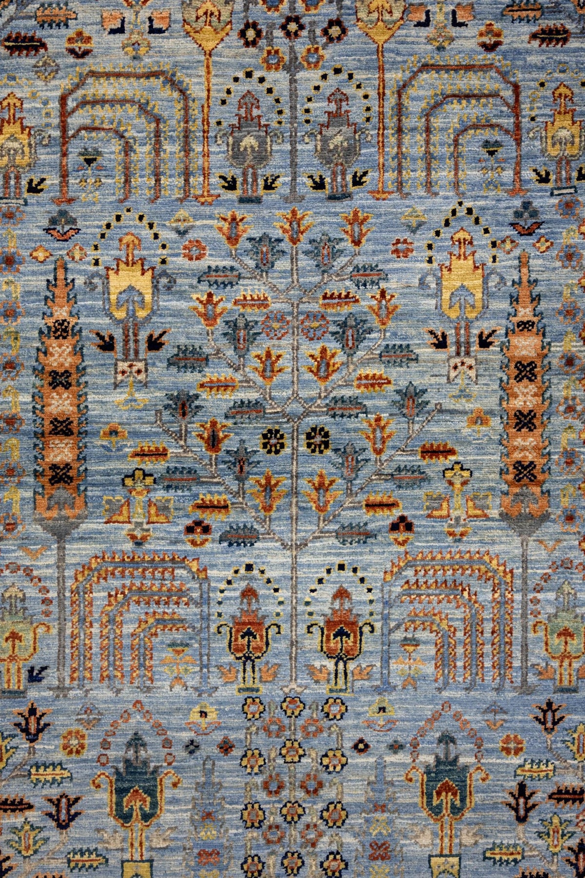 Bakshaish Willow Handwoven Tribal Rug, J89341
