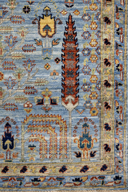 Bakshaish Willow Handwoven Tribal Rug, J89341
