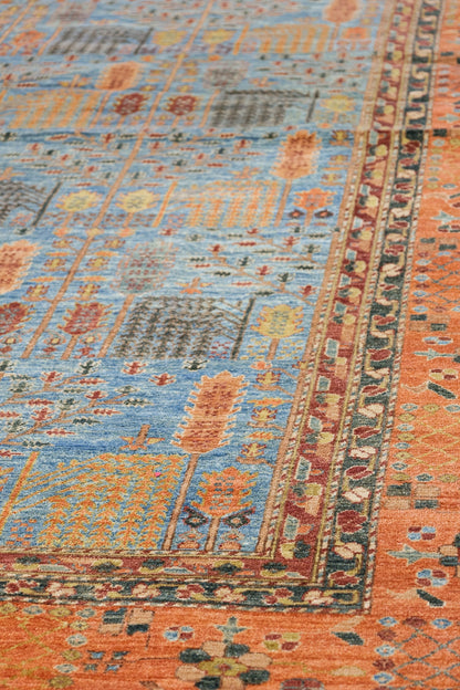 Bakshaish Willow Handwoven Tribal Rug, 83182